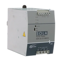 SOLAHD SDN-C THREE PHASE DIN POWER SUPPLY, 480W, 24V OUTPUT, 380-480VAC INPUT (SDN 20-24-480CD)